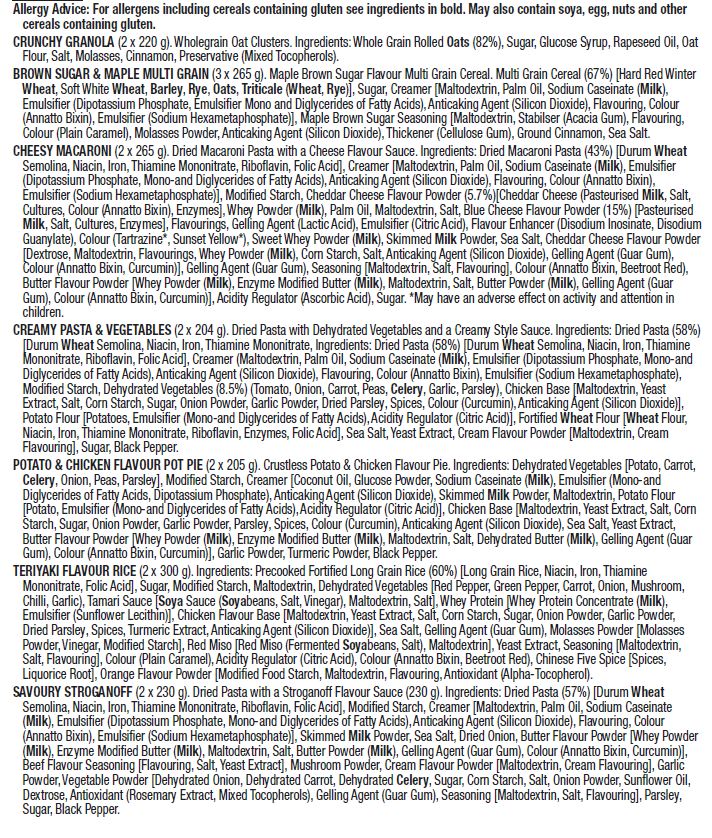 ReadyWise 60 Porsjoner Ready to grab. Drybag