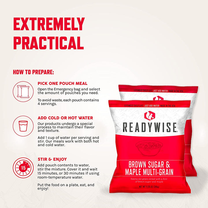 ReadyWise 60 Porsjoner Ready to grab. Drybag