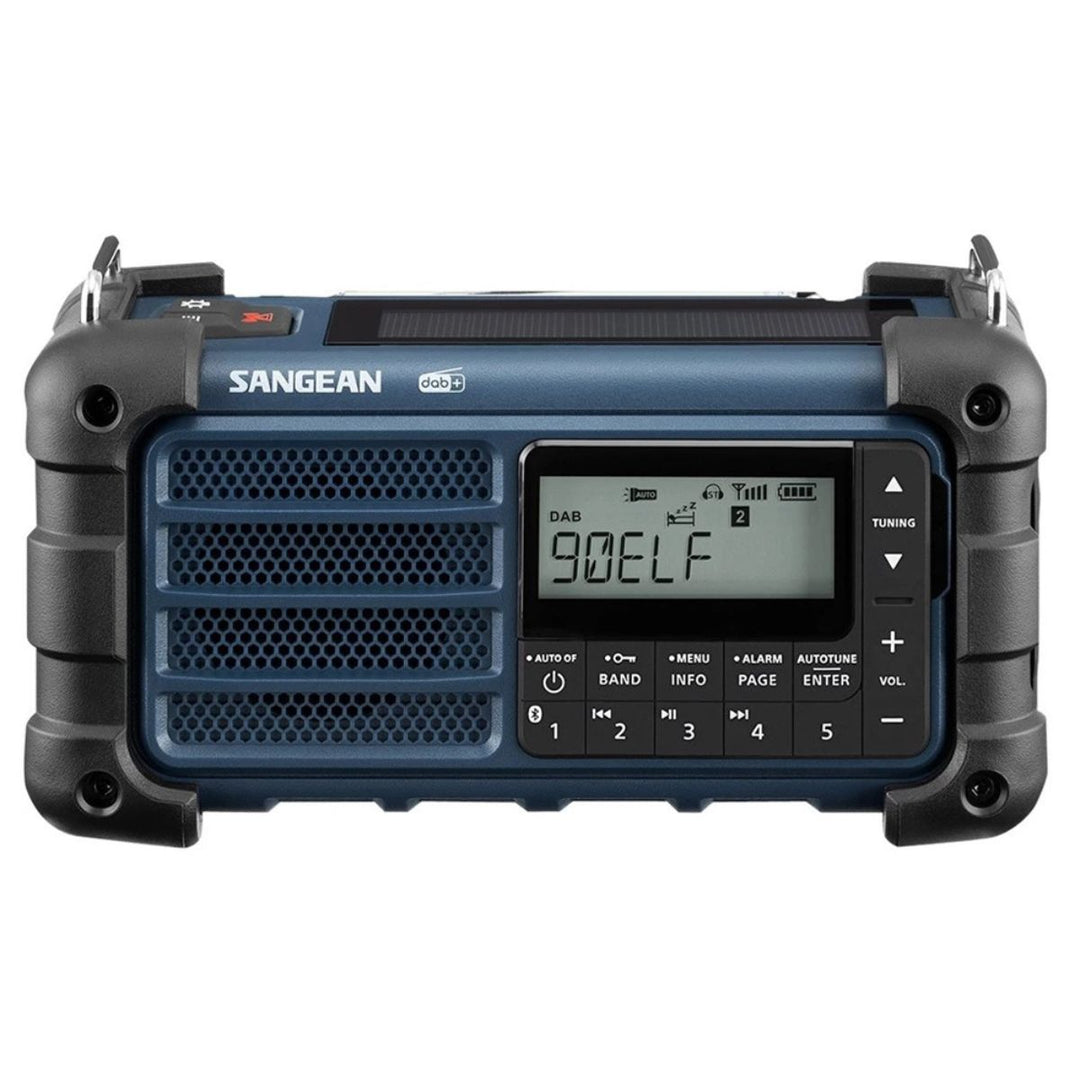 Sangean MMR99 DAB Blue Solcelle Powerbank Nødradio