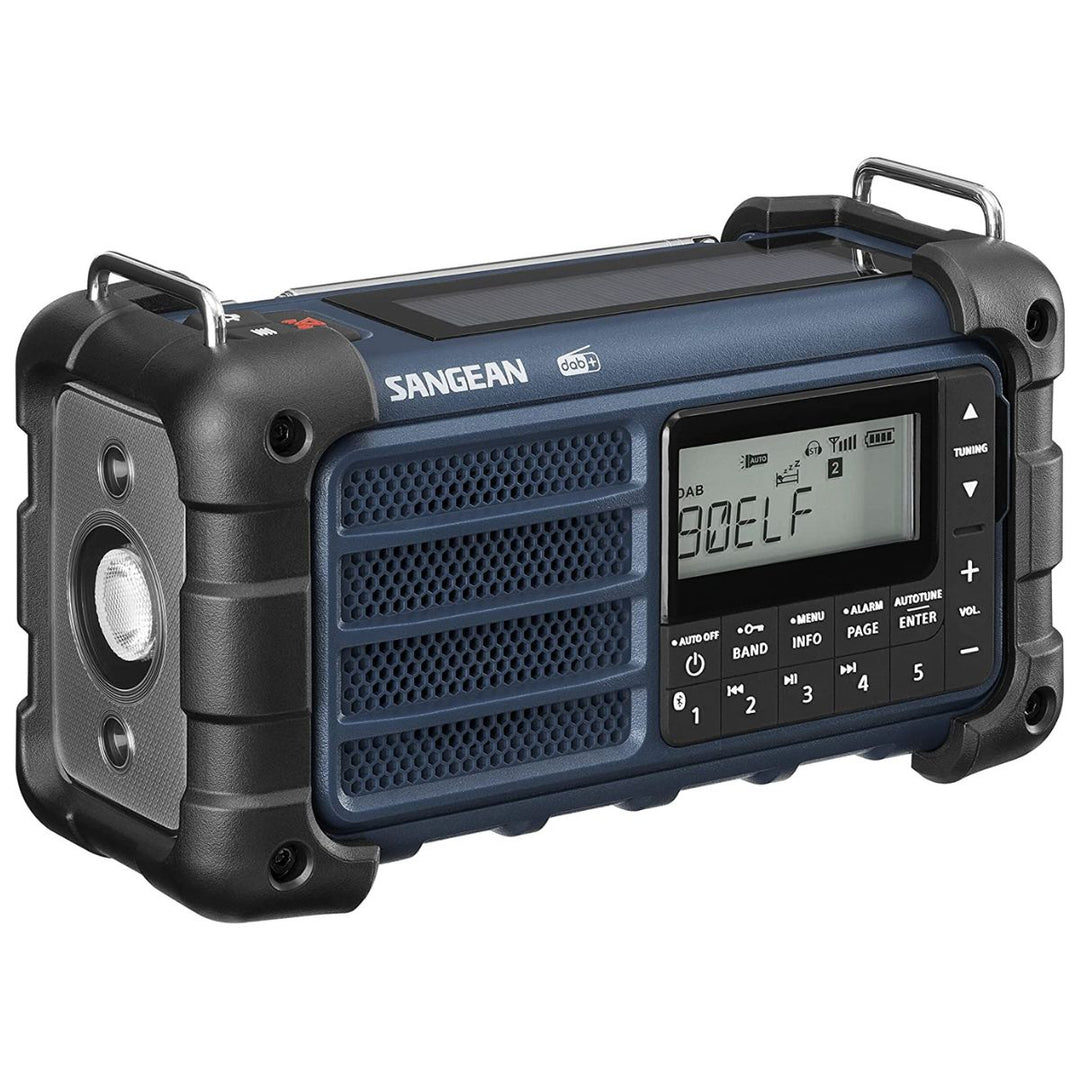 Sangean MMR99 DAB Blue Solcelle Powerbank Nødradio