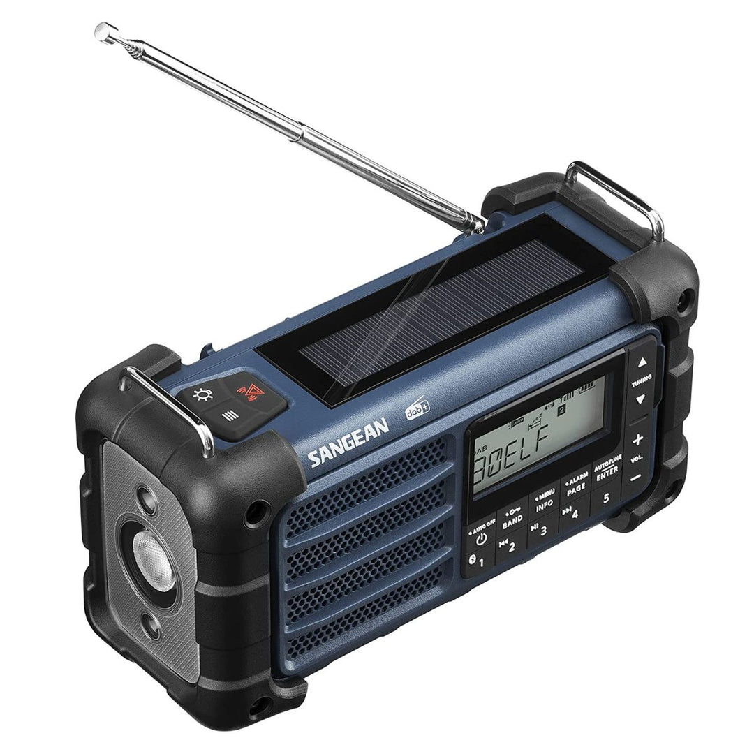Sangean MMR99 DAB Blue Solcelle Powerbank Nødradio