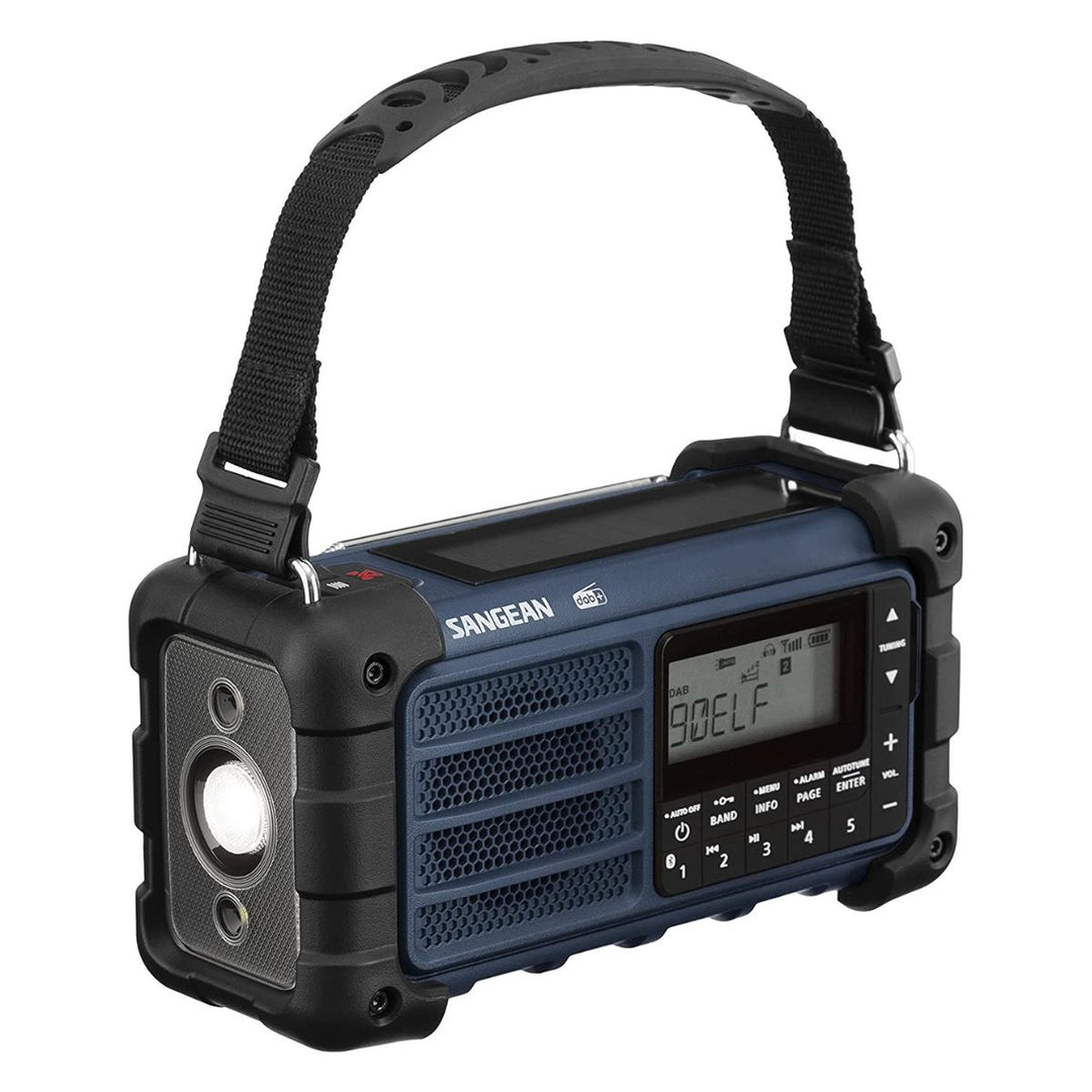 Sangean MMR99 DAB Blue Solcelle Powerbank Nødradio