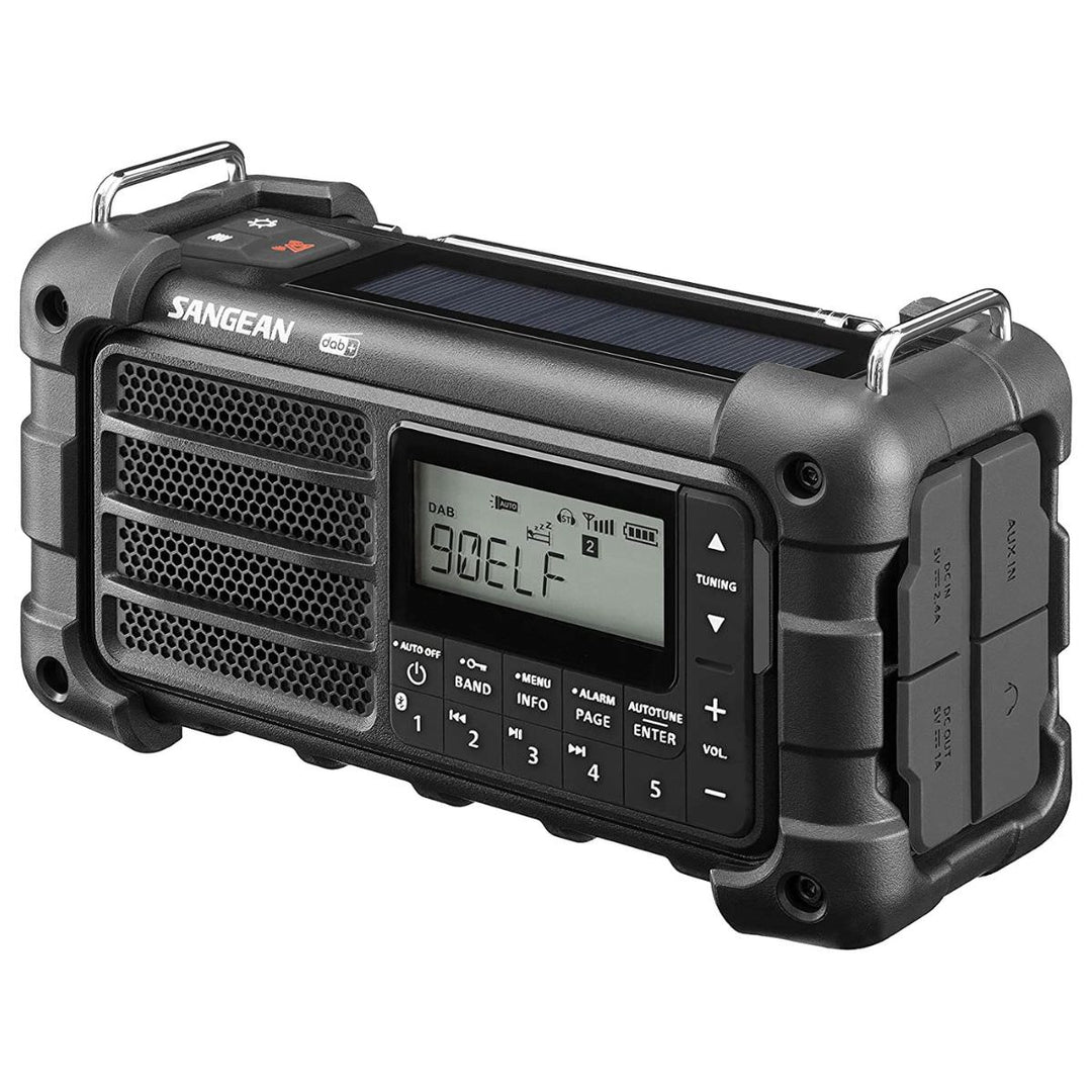 Sangean MMR99 DAB Black Solcelle Powerbank Nødradio