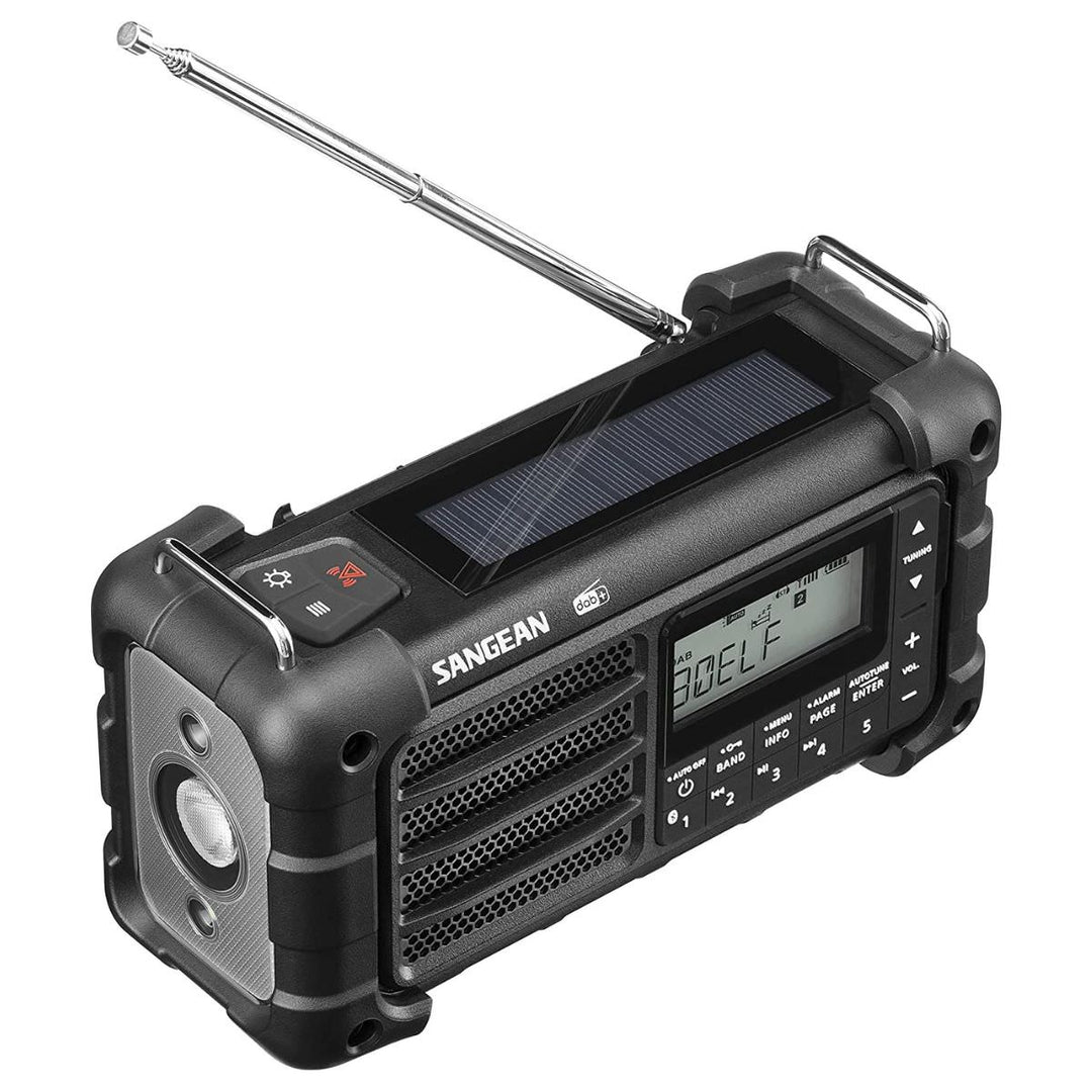 Sangean MMR99 DAB Black Solcelle Powerbank Nødradio