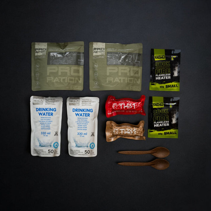 Pro Ration Emergency Food and Water Pack Menu Vegetar