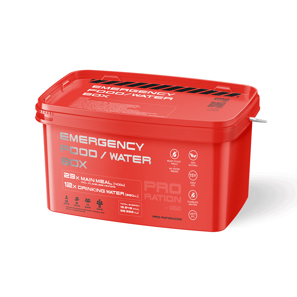 Pro Ration Emergency Food and Water Box