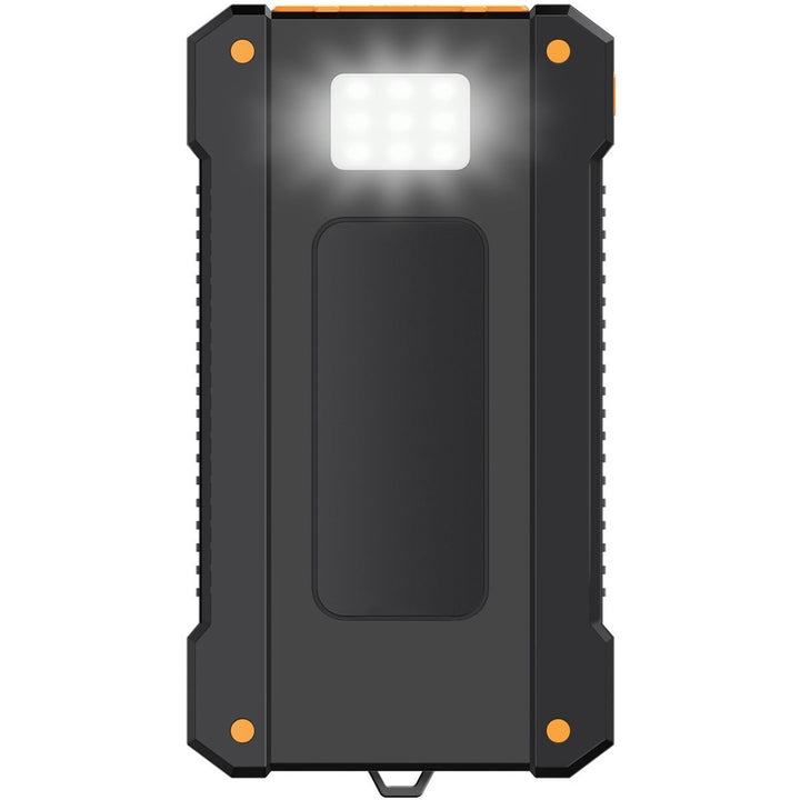 LogiLink Solcelle Powerbank 10.000mAh