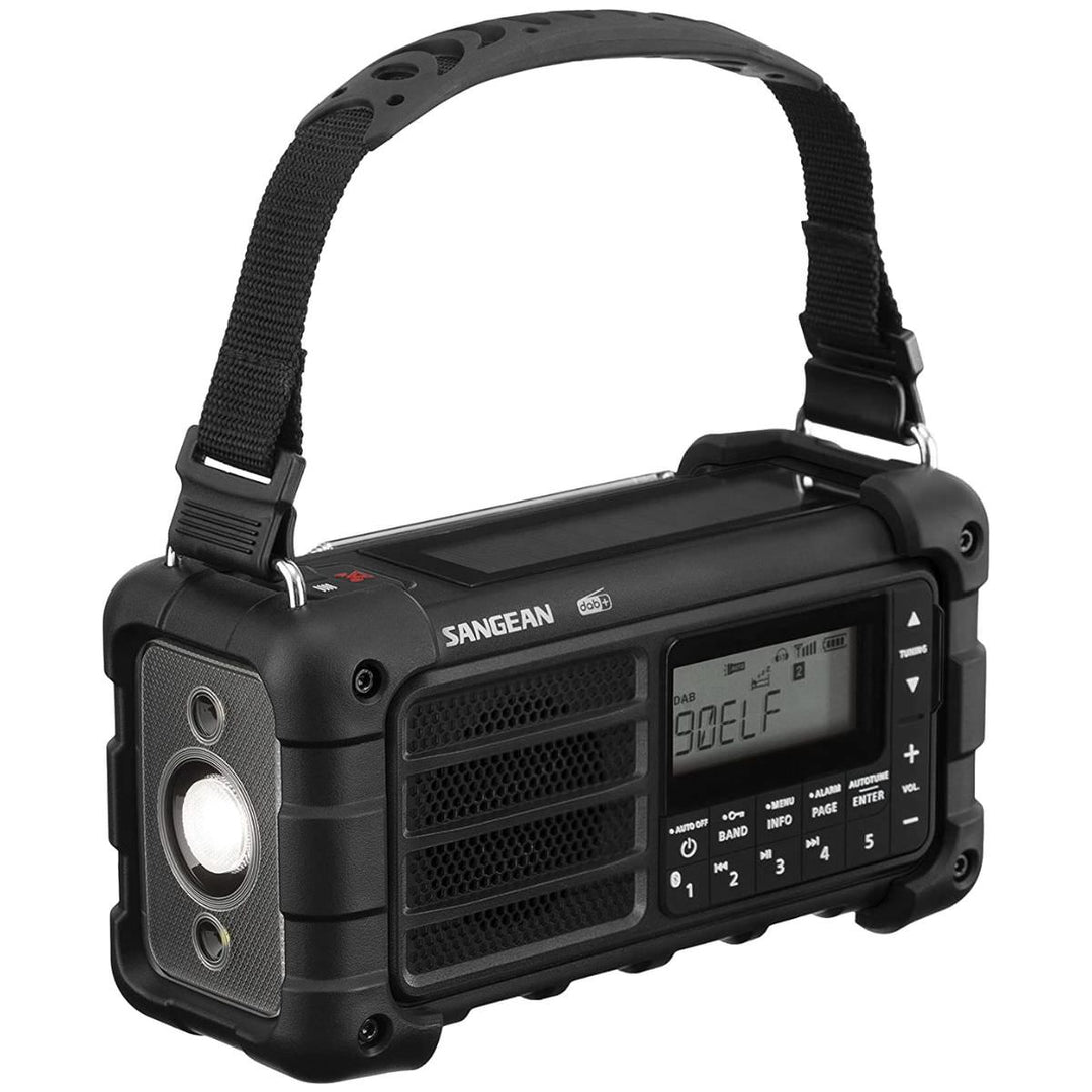 Sangean MMR99 DAB Black Solcelle Powerbank Nødradio
