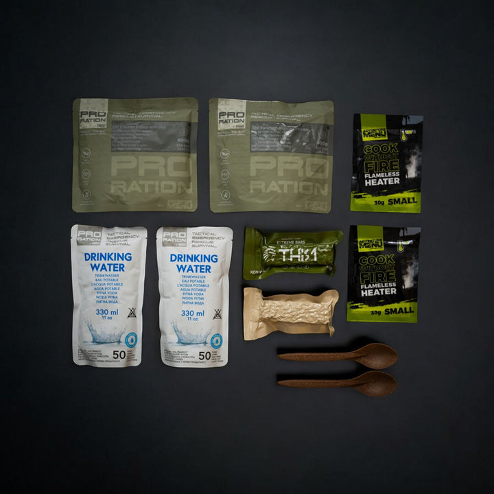 Pro Ration Emergency Food and Water Pack Meny 5