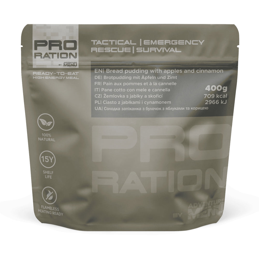 Pro Ration Brødpudding med Eple og Kanel