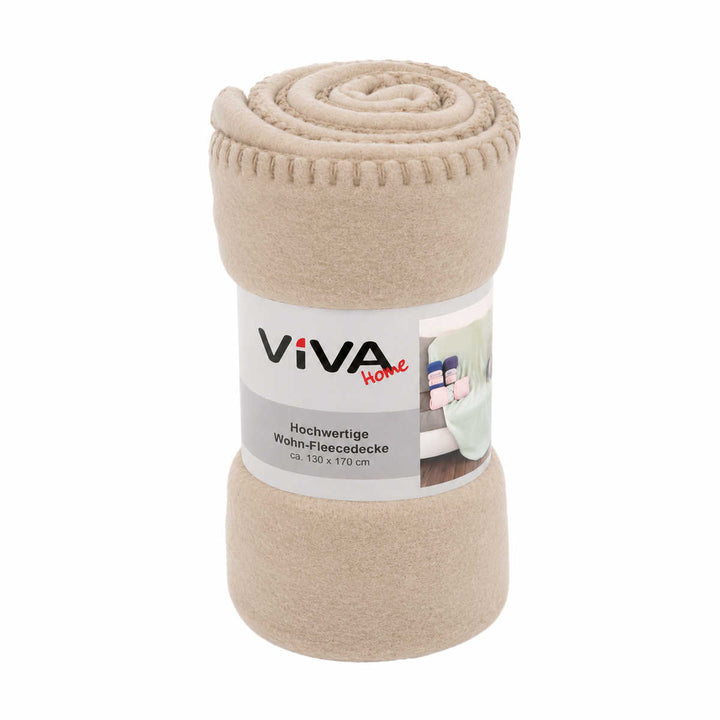 Viva Home Fleecepledd Sand